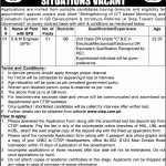 Planning & Development Department Gilgit Baltistan CTSP Jobs 2023 Application Form