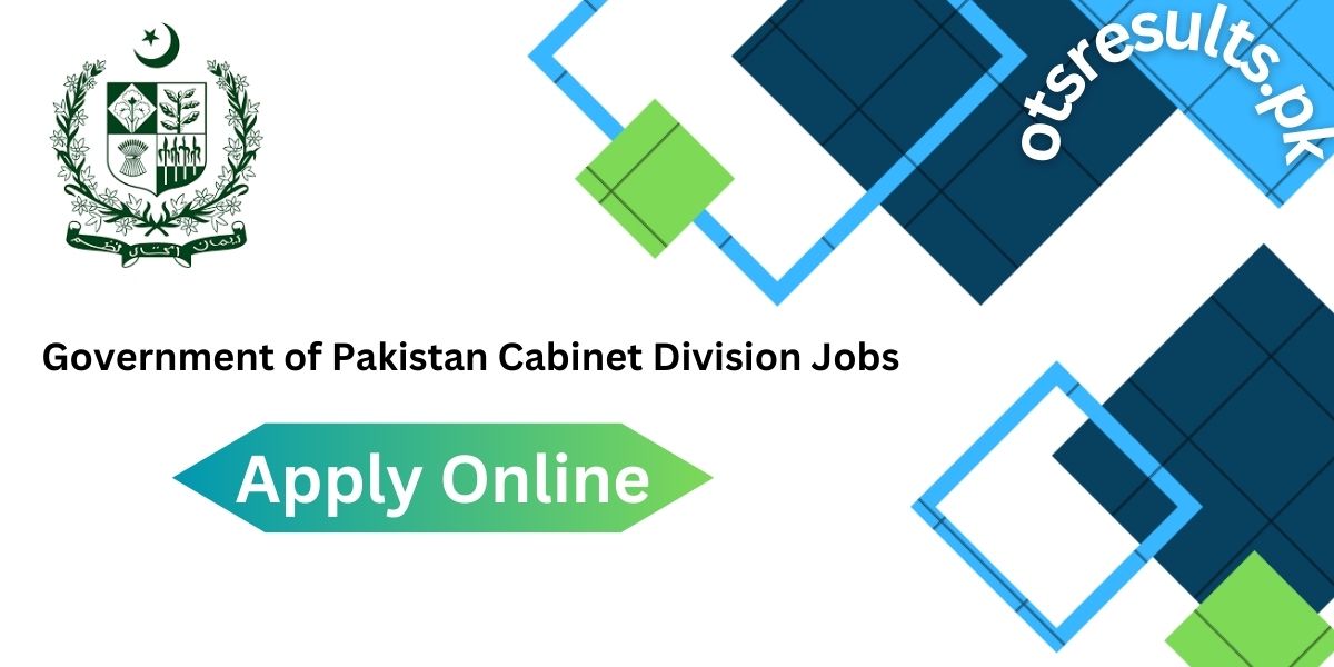 Government of Pakistan Cabinet Division Jobs 2024