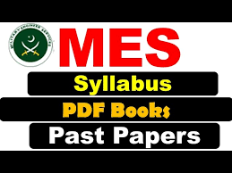 MES Jobs Written Test Syllabus