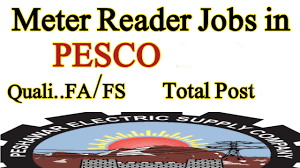 Meter Reader PESCO Jobs 2024