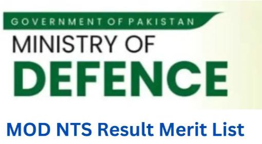Ministry of Defence 2024 NTS Test Result