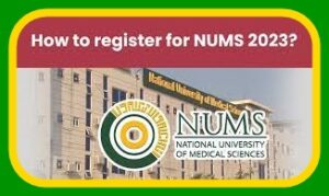NUMS Registration 2023