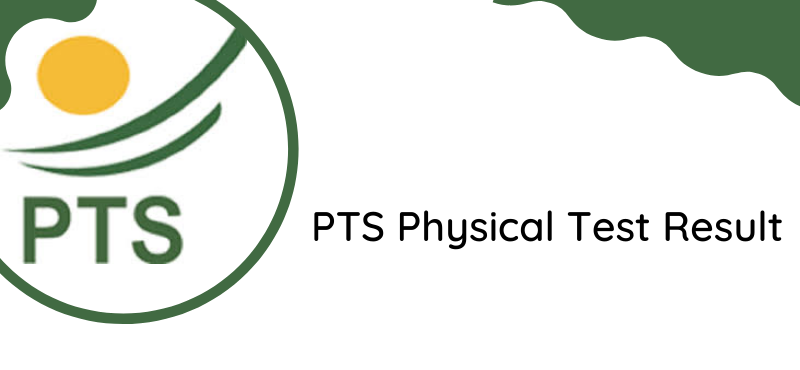 PTS Physical Test Result