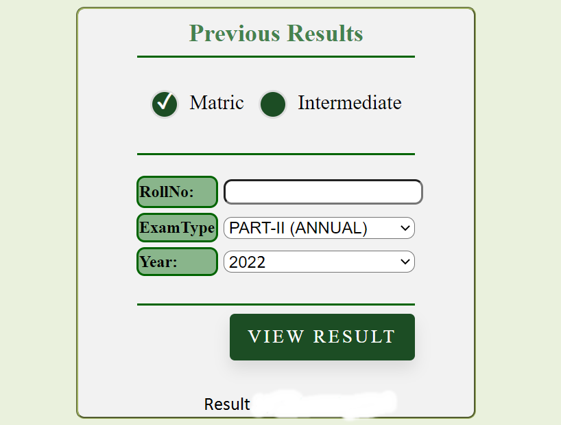 10th Class Result 2022 Punjab Board Check Online