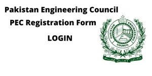 PEC Registration Portal 2022 Login