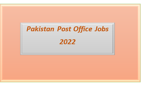 Pakistan Post Office jobs 2023 online application form