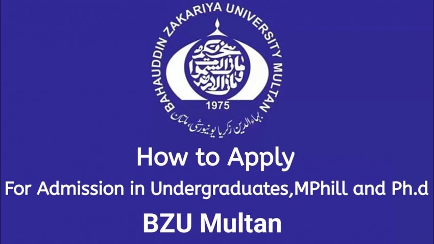 BZU Online Admission 2022