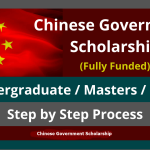• Chinese Government Scholarship Registration online