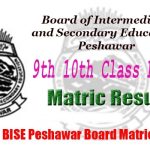 Peshawar Board Result 2023 Class 9th Online by Roll Number & Name
