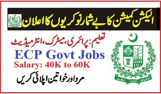 Election Commission of Pakistan ECP Jobs 2023 Online Apply