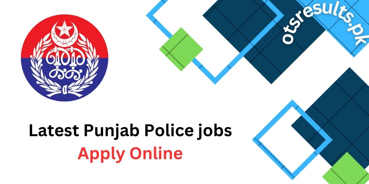 Latest Punjab Police jobs 2024