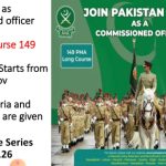 Join Pak Army 149 PMA Long Course
