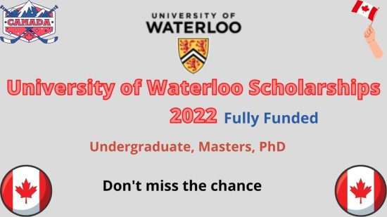 University Of Waterloo Scholarship