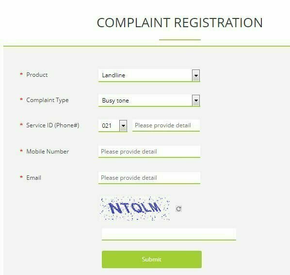PTCL Complaints