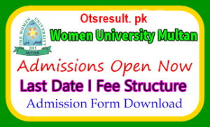 Women University Multan Admission 2023