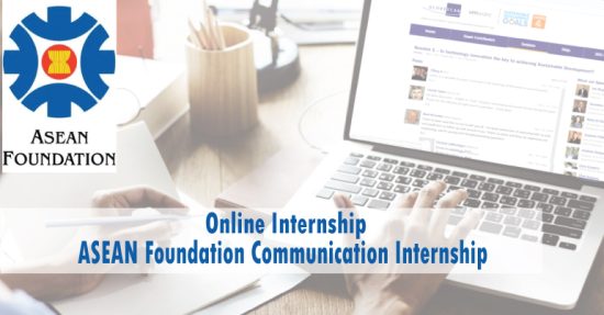 ASEAN Foundation Online Internship 2022
