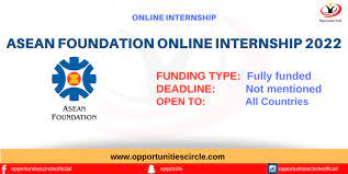 ASEAN Foundation Online Internship 2022