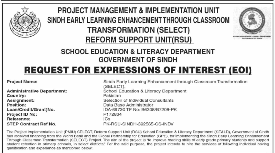 school education and literacy department jobs 2024 apply online