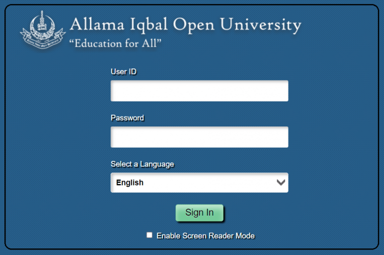 AIOU Result 2023 By Name Matric, FA, BA, MA Online