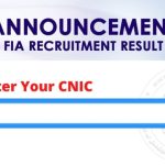 FIA Written Test Result 2023 Merit List Asi And Constable