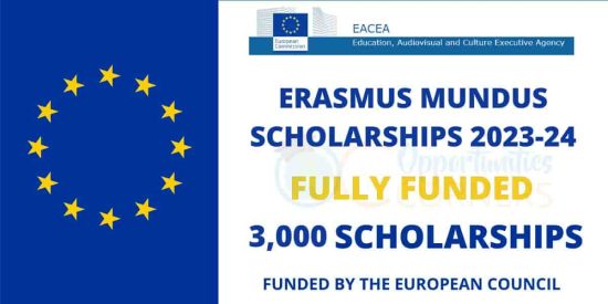 Erasmus Mundus Scholarship 2022-23