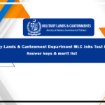 MLC Result 2023 Merit List, Answer Key @careers.mlc.gov.pk