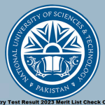 NUST Entry Test Result 2023 Merit List Check Online @ugadmissions.nust.edu.pk