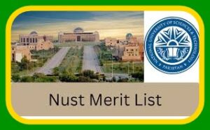 NUST Merit List 2023 