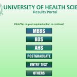 UHS Result 2023 MDCAT MBBS BDS Check by Name