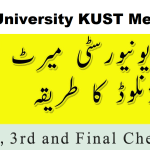 Kohat University KUST Merit List 2023 Check Selected Candidates