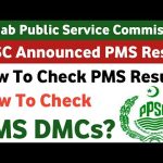 PPSC PMS Result 2023 Merit List Check Online @ppsc.gop.pk