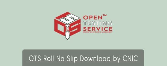 OTS Roll No Slip 2024 Download Test Date & Syllabus