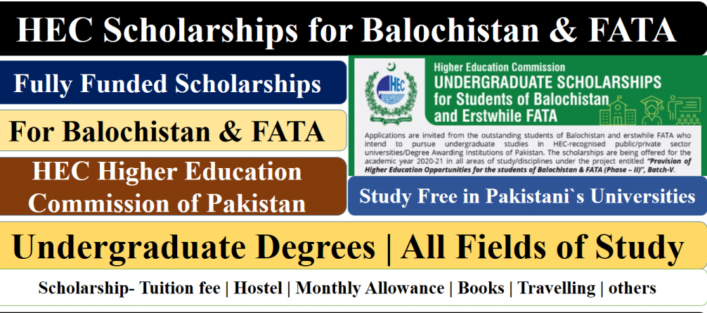 HEC Medical Seats for Balochistan and FATA 2023 Apply Online