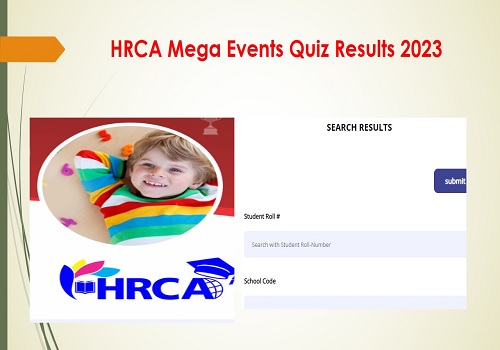 Mega Events Math Olympiad HRCA Result 2023 Check
