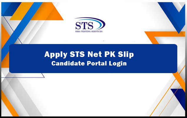 STS Apply Online 2023 Candidate Portal Login sts.net.pk