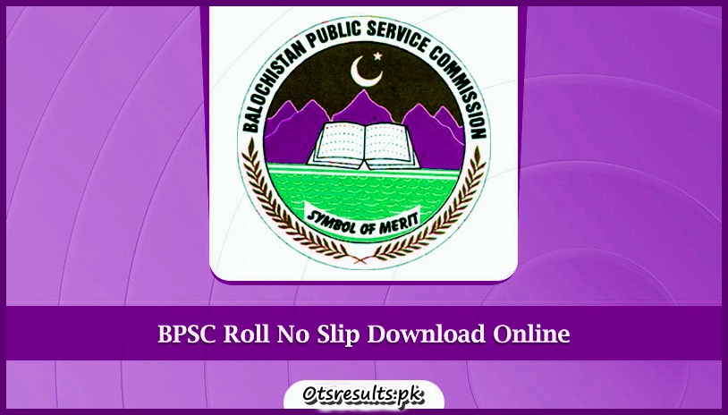 Balochistan Assembly Roll No Slip 2024 Download Online 