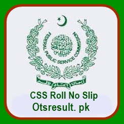CSS MPT Roll No Slip