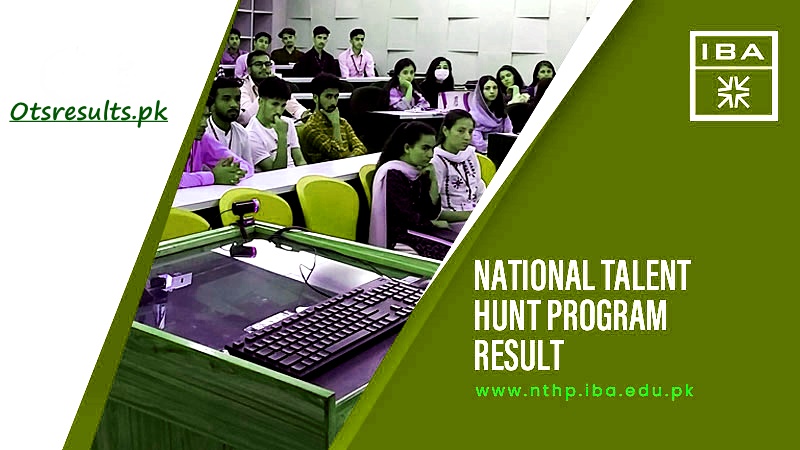 NTHP Results 2023 Check Shortlisted Candidates By CNIC