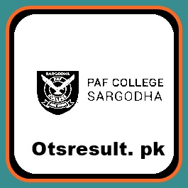 PAF College Sargodha Result 2024 Successful Candidates List