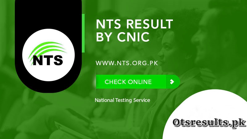NTS NTDC Jobs Result 2024 Merit List By CNIC