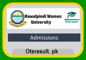 Rawalpindi Women University Admission 2024