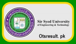 Sir Syed University SSUET Admission