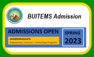 BUITEMS Admission 2023