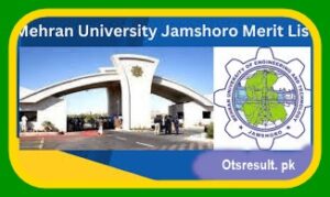 Mehran University Merit List 2023