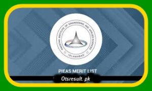 PIEAS Merit list 2023