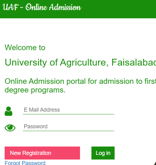 UAF Admission Portal 2024 Last Date