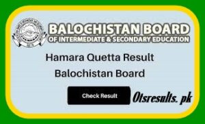 Hamara Quetta HSSC Result 2023 