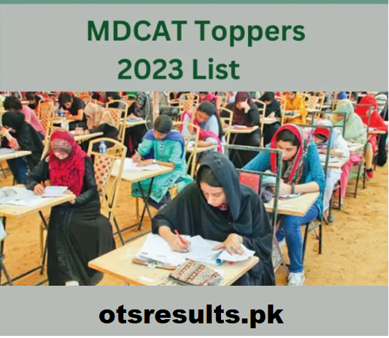 MDCAT Toppers List 2023