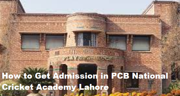 How to Get Admission in PCB National Cricket Academy Lahore 