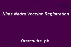 Nims Nadra Veccine Registration
